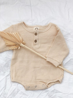 Open image in slideshow, MAPLE ROMPER | SANDSTONE
